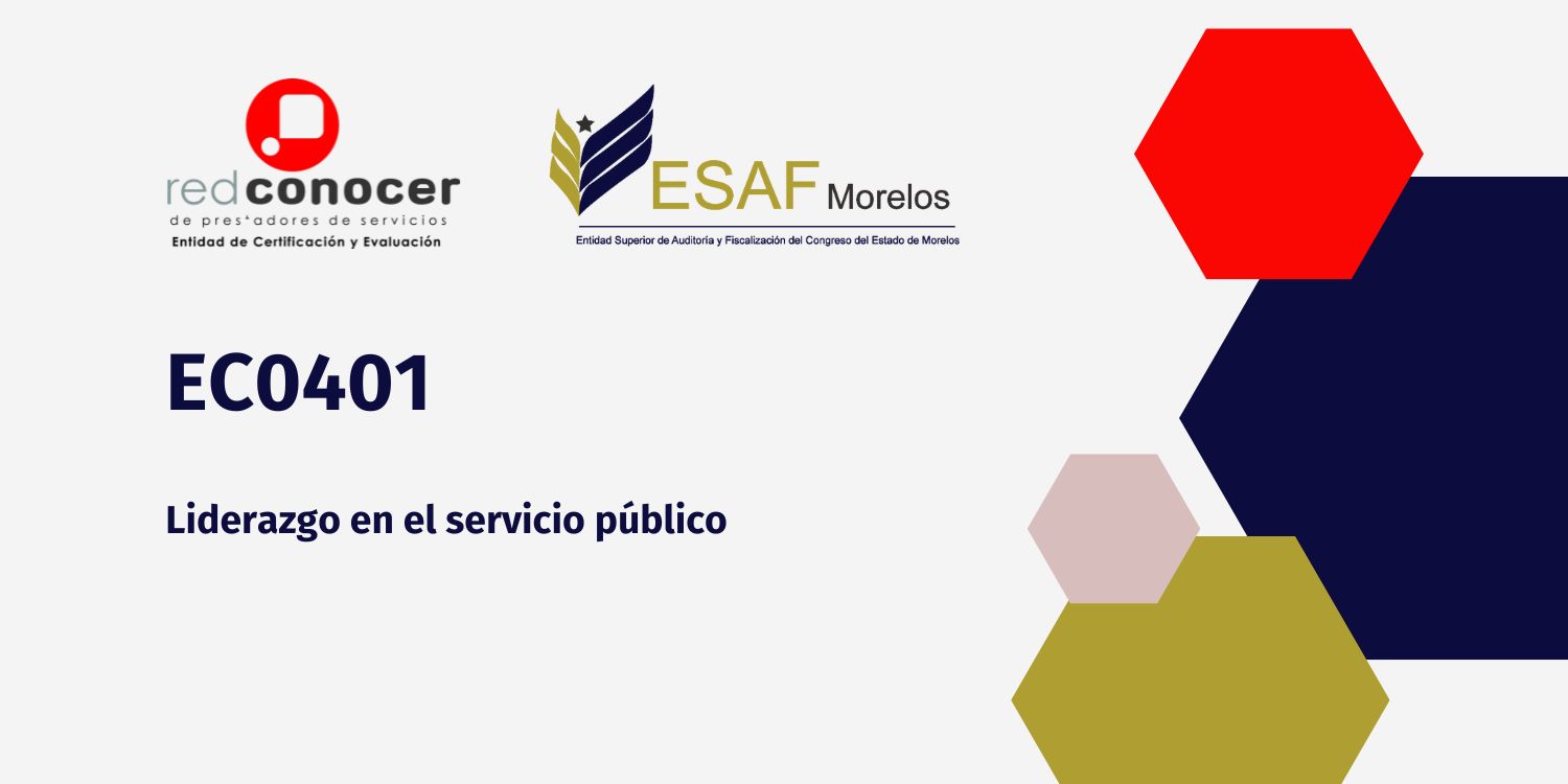 EC0401 Liderazgo en el servicio público